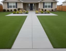 Modern hardscape