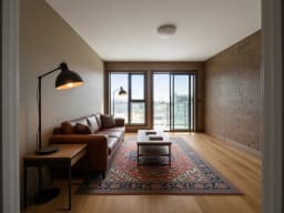 Beispielwohnzimmer im Stil Industrial