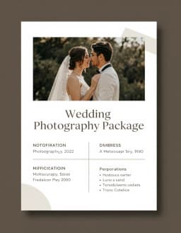 Wedding package