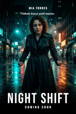 Thriller movie poster example