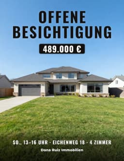 Beispiel-Flyer: Immobilien