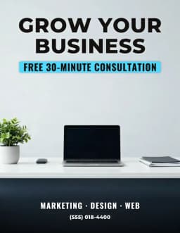 Business flyer example