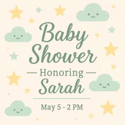 Baby shower