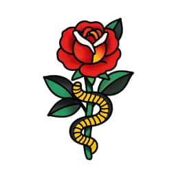 Old School tattoo style example