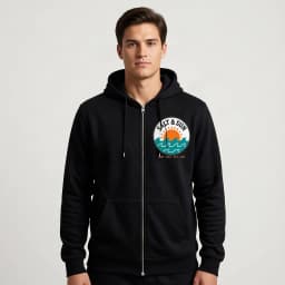 Zip-up hoodie