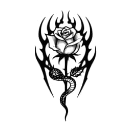 Cyber Sigilism tattoo style example