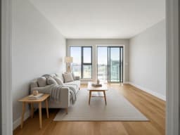 Beispielwohnzimmer im Stil Skandinavisch