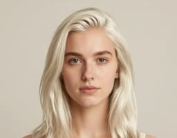 Platinum blonde