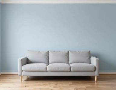 Paint colors: Dusty blue