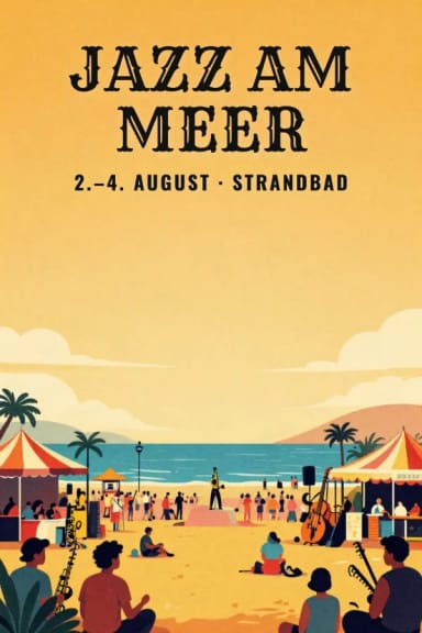 Event-Plakate: Vintage