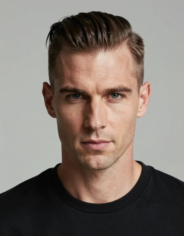 Slicked undercut