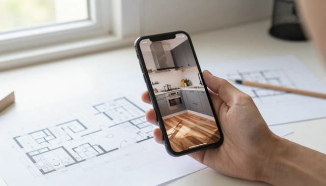 AI kitchen design as an affordable early concept step