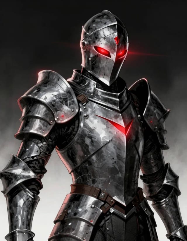 Dark fantasy knight