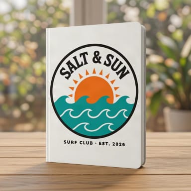 Product mockups: Notebook