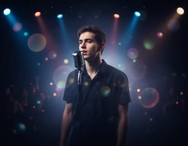 AI Photoshoot: Musician