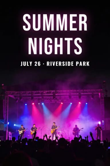 Event posters: Concert