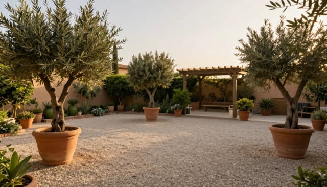 Yard photo transformed by AI Garden Design