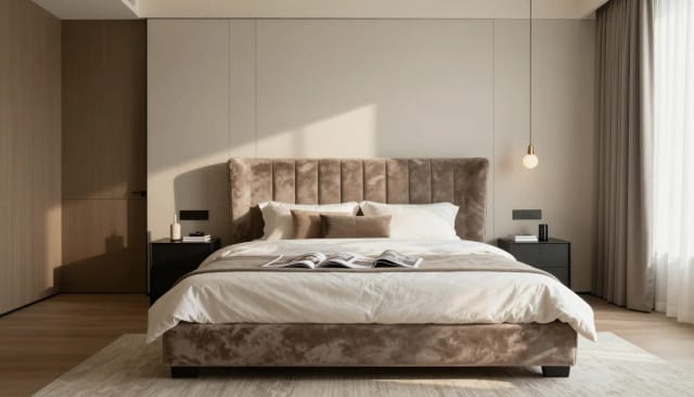 Testing bedroom ideas on screen before spending money