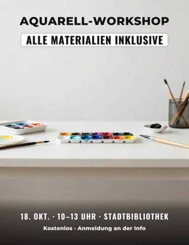 Flyer: Event & Workshop