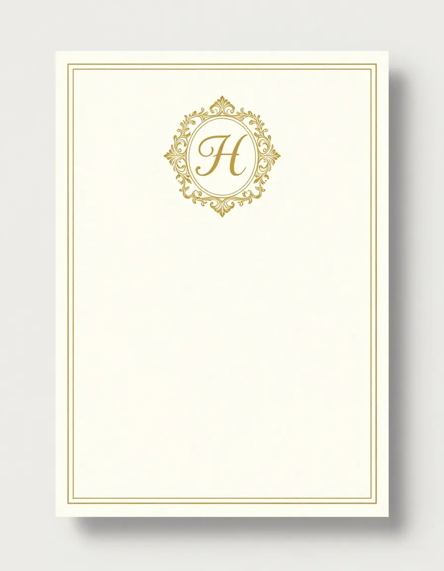 Classic monogram