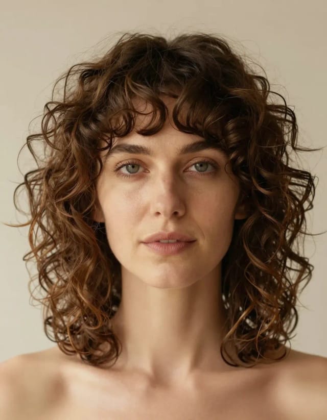 Curly shag