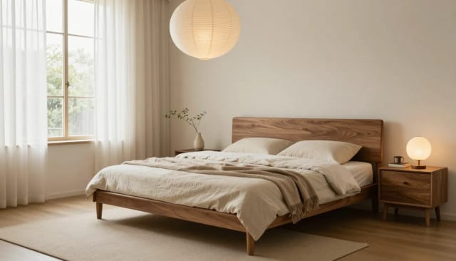 Six styles applied to the same bedroom by AI