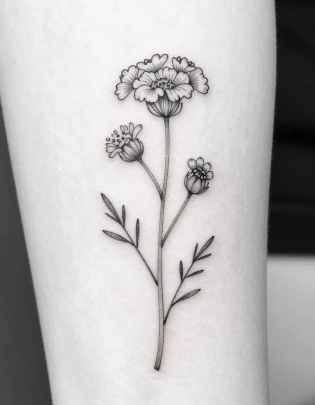 Wildflower spine stem