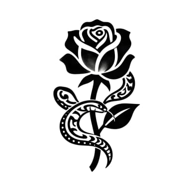 AI Tattoo Generator: Tribal