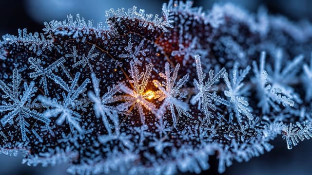 Extreme detail in a close macro texture