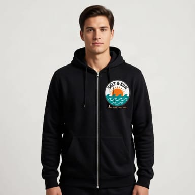 Hoodies: Zip-up hoodie