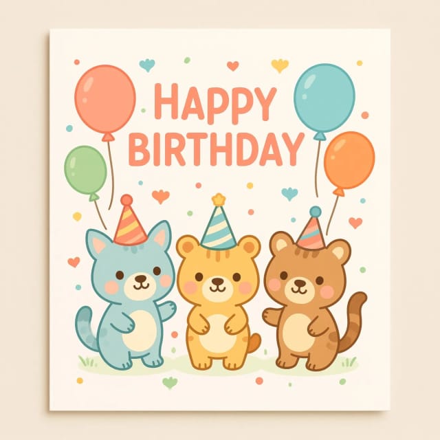 Birthday card Generator
