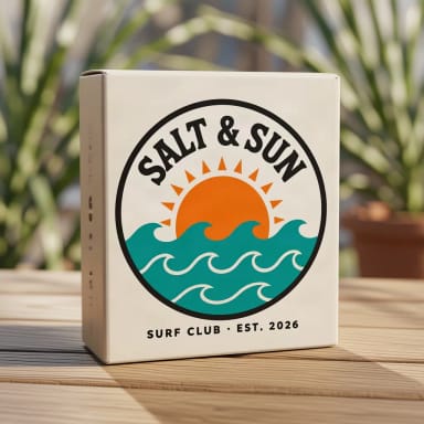 Product mockups: Box