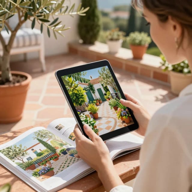 Choosing a garden style in AI Garden Design