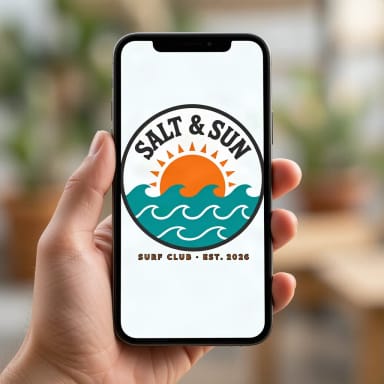 Product mockups: Phone screen