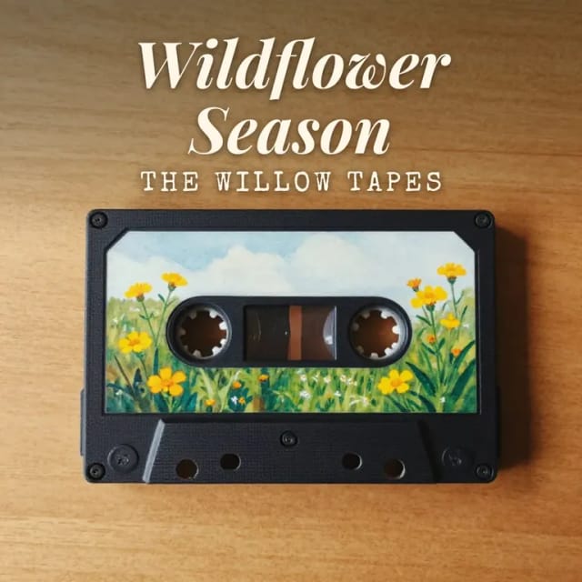 Indie-Albumcover mit KI: Wildflower Season von The Willow Tapes