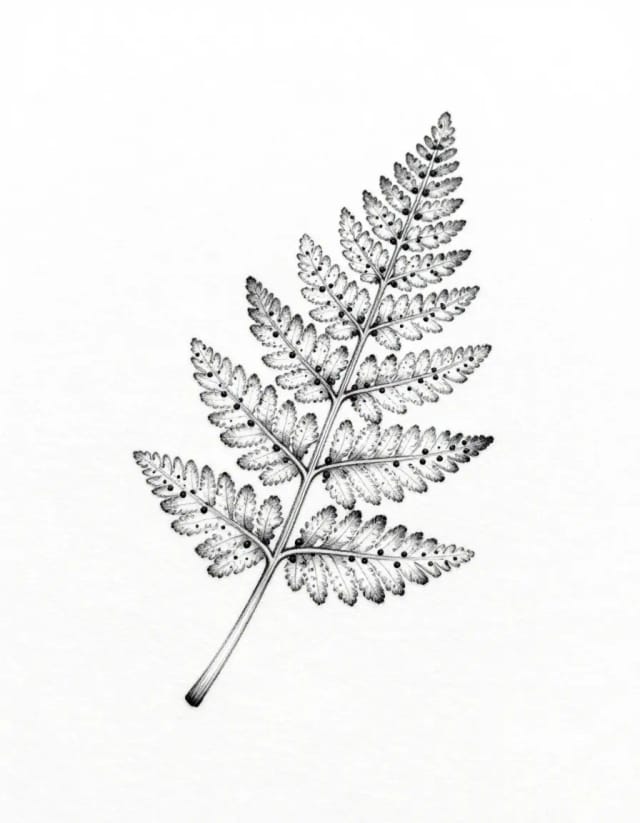 Fine-line fern