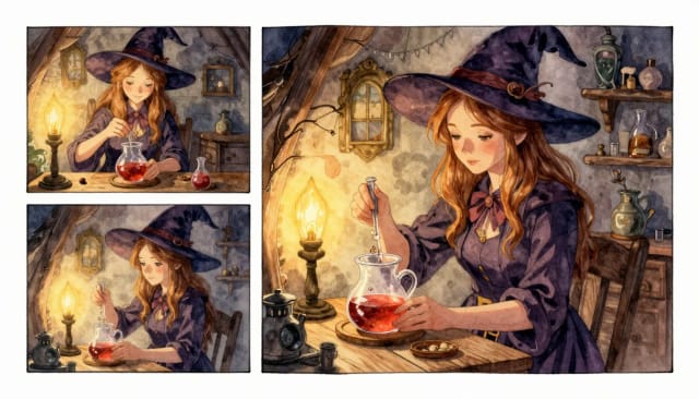 AI Comic Generator building panels from a prompt