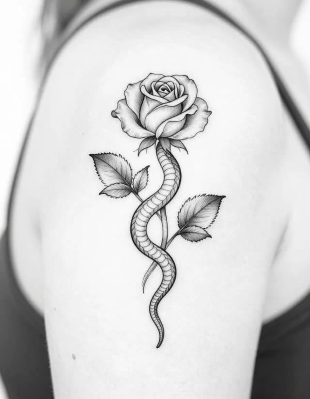 Serpent & rose