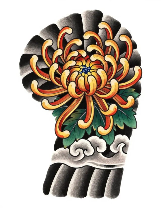 Chrysanthemum irezumi