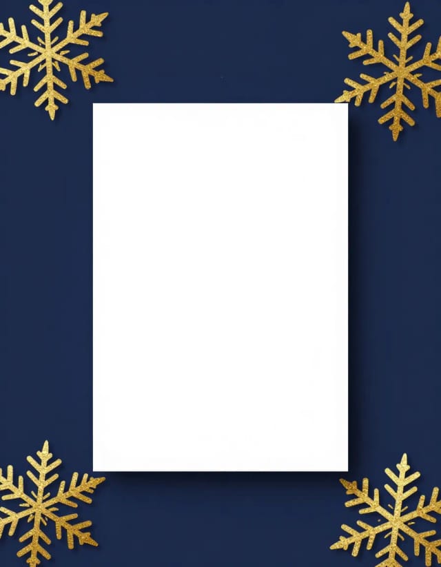 Elegant navy & gold