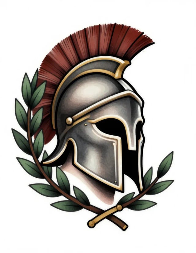 Gladiator helmet