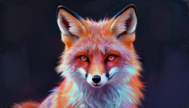AI Art Generator turning a description into artwork