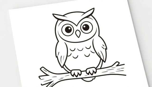 Printable sheet made with ai coloring page generator
