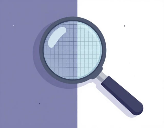 Illustration comparing resolution vs dpi in pixels and print