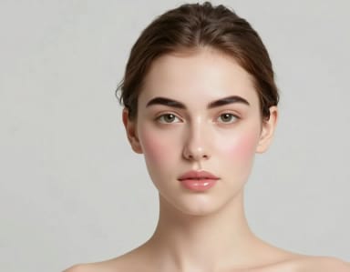 AI Makeup Generator: Clean girl