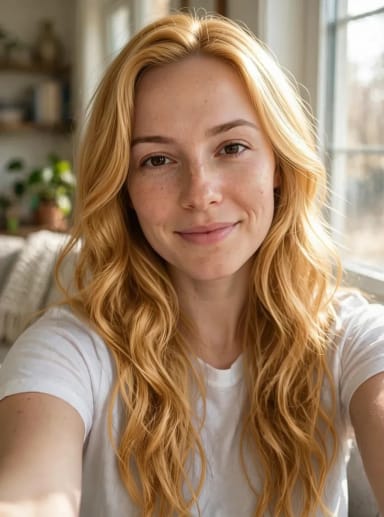 Haarfarben: Honigblond