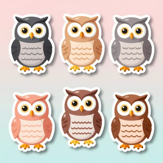 Choosing a style in the AI Sticker Generator