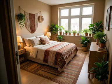Schlafzimmer-Stile: Boho