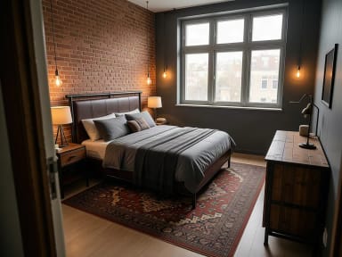 Schlafzimmer-Stile: Industrial