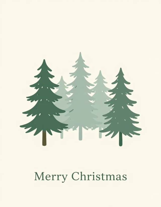 Scandi minimal forest